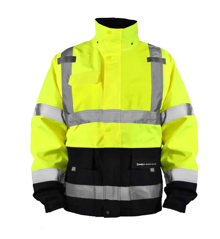 Black Bottom Ripstop Rain Jacket