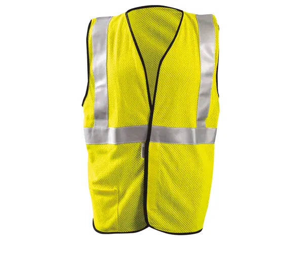 Premium Flame Resistant Single Stripe Mesh Vest