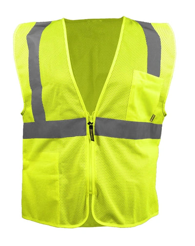 Sustainable Mesh Vest W/Zipper - Image 1