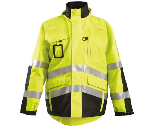 3-In-1 Safety Performance Workwear Black Bottom Ripstop Parka