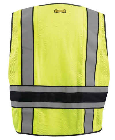 Deluxe Solid/Mesh Breakaway Public Safety Vest W/Dor, Plain - Image 2