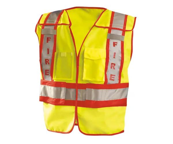 Classic Solid Breakaway Public Safety Vest - Fire