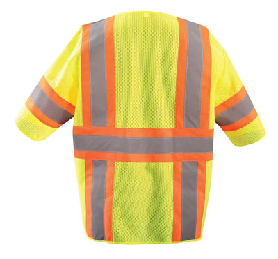 Mesh Two-Tone Vest W/Zipper - Image 2