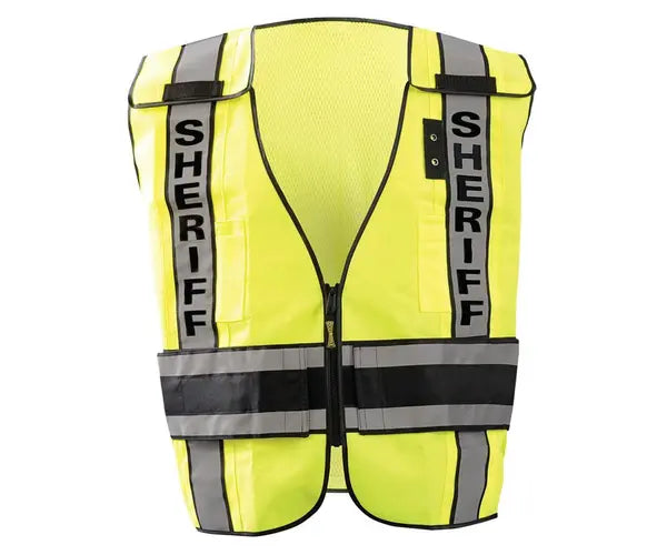 Deluxe Solid/Mesh Breakaway Public Safety Vest W/Dor, Sheriff