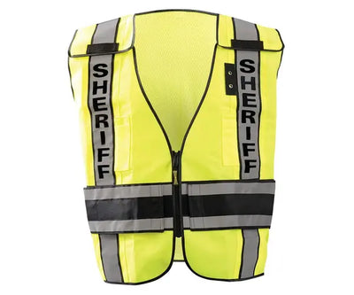Deluxe Solid/Mesh Breakaway Public Safety Vest W/Dor, Sheriff - Image 1