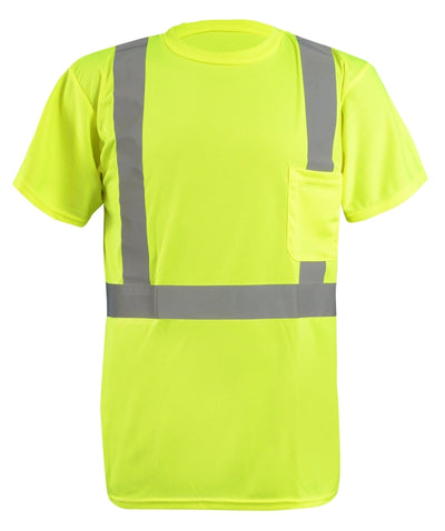Short Sleeve Micro Mesh T-Shirt W/Pocket (Tall) - Image 1